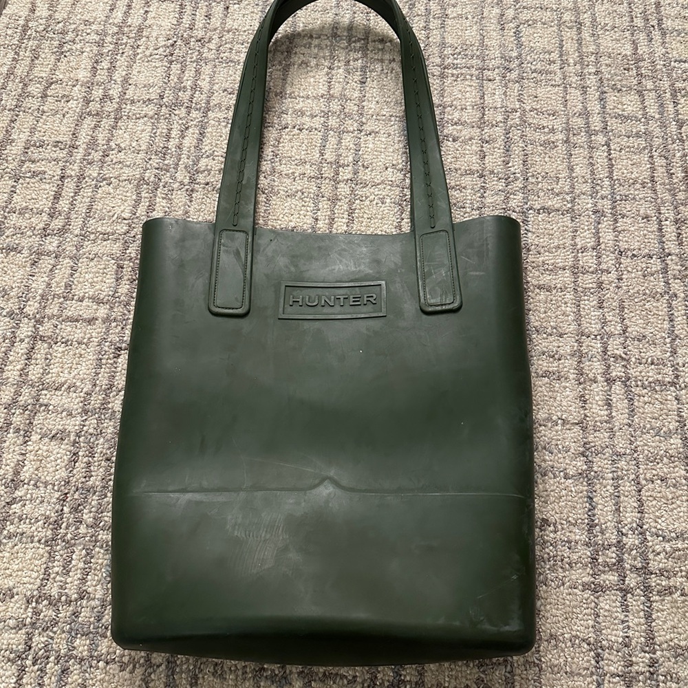 Hunter Dark Green Tote